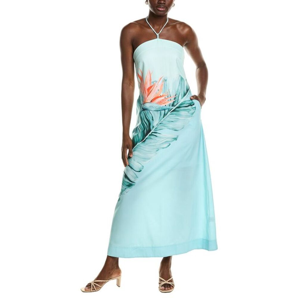 Charlotte Green Womens Maxi Dress